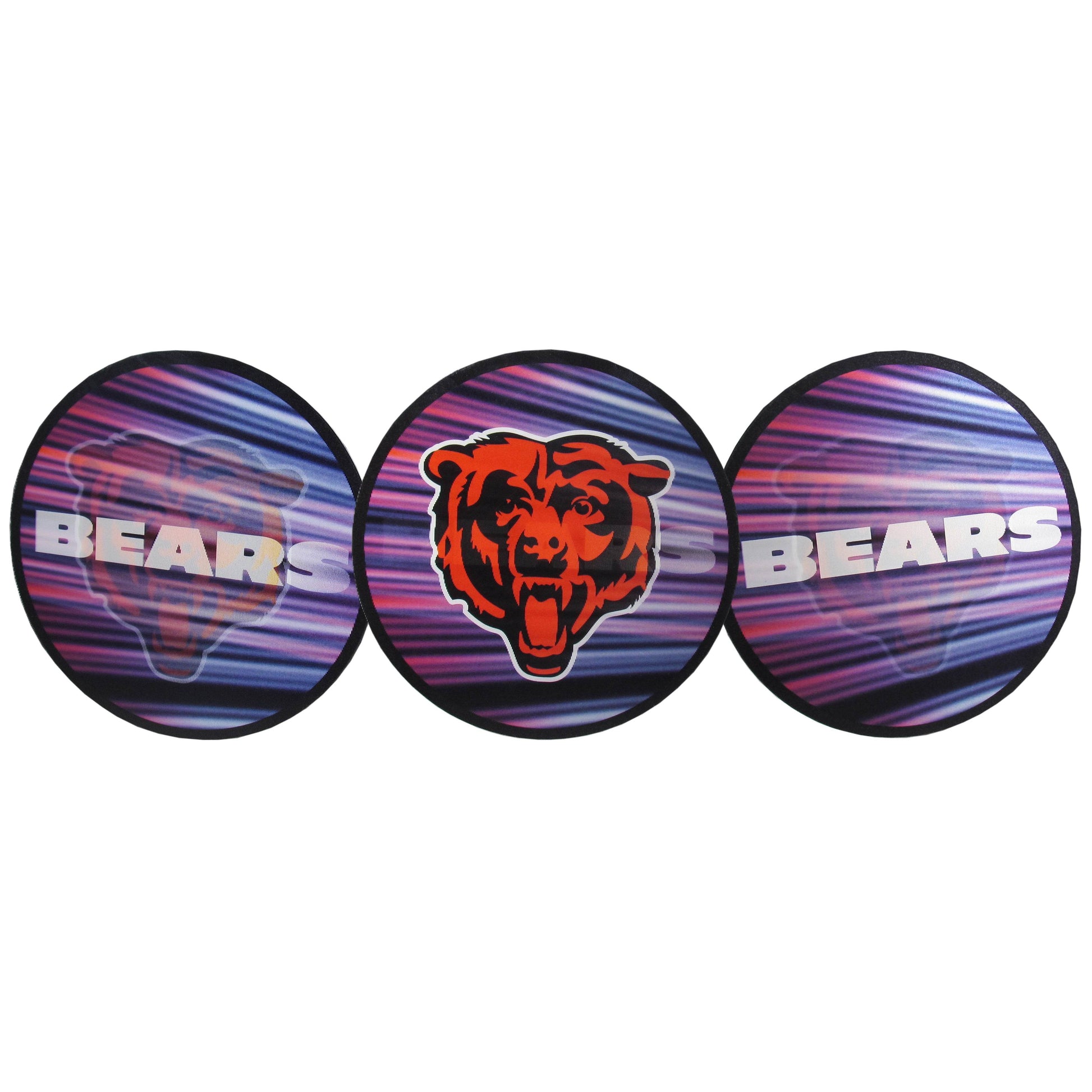 Chicago Bears Lenticular Decal Flip Motion Logo Wordmark - ToylandEU