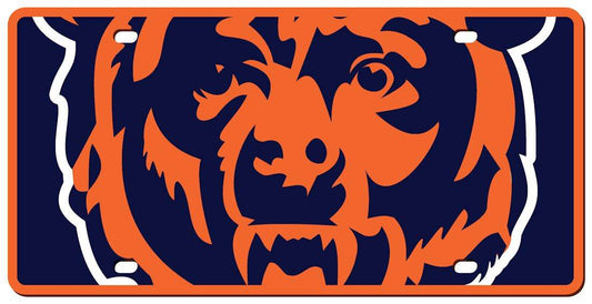 Chicago Bears License Plate - Acrylic Mega Style - ToylandEU