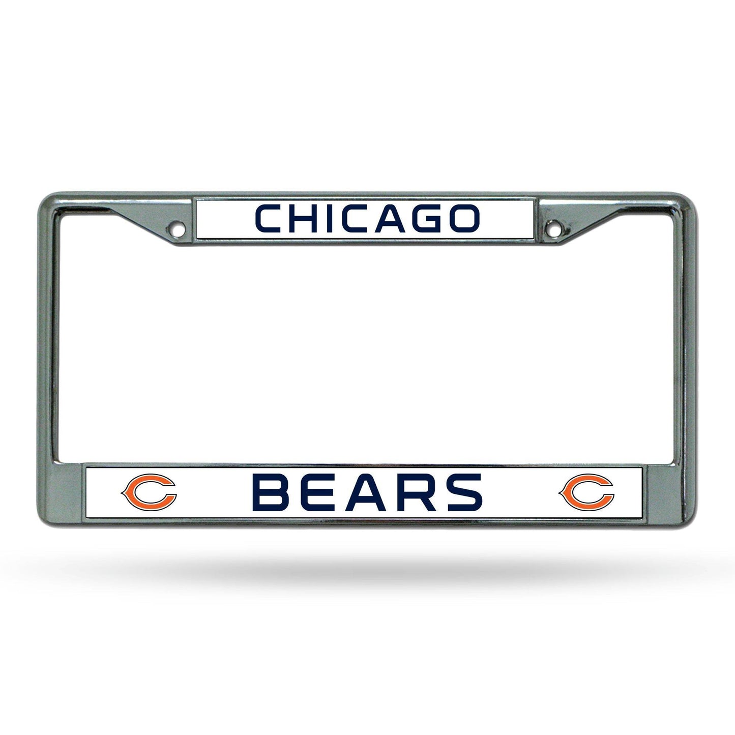 Chicago Bears License Plate Frame Chrome - ToylandEU