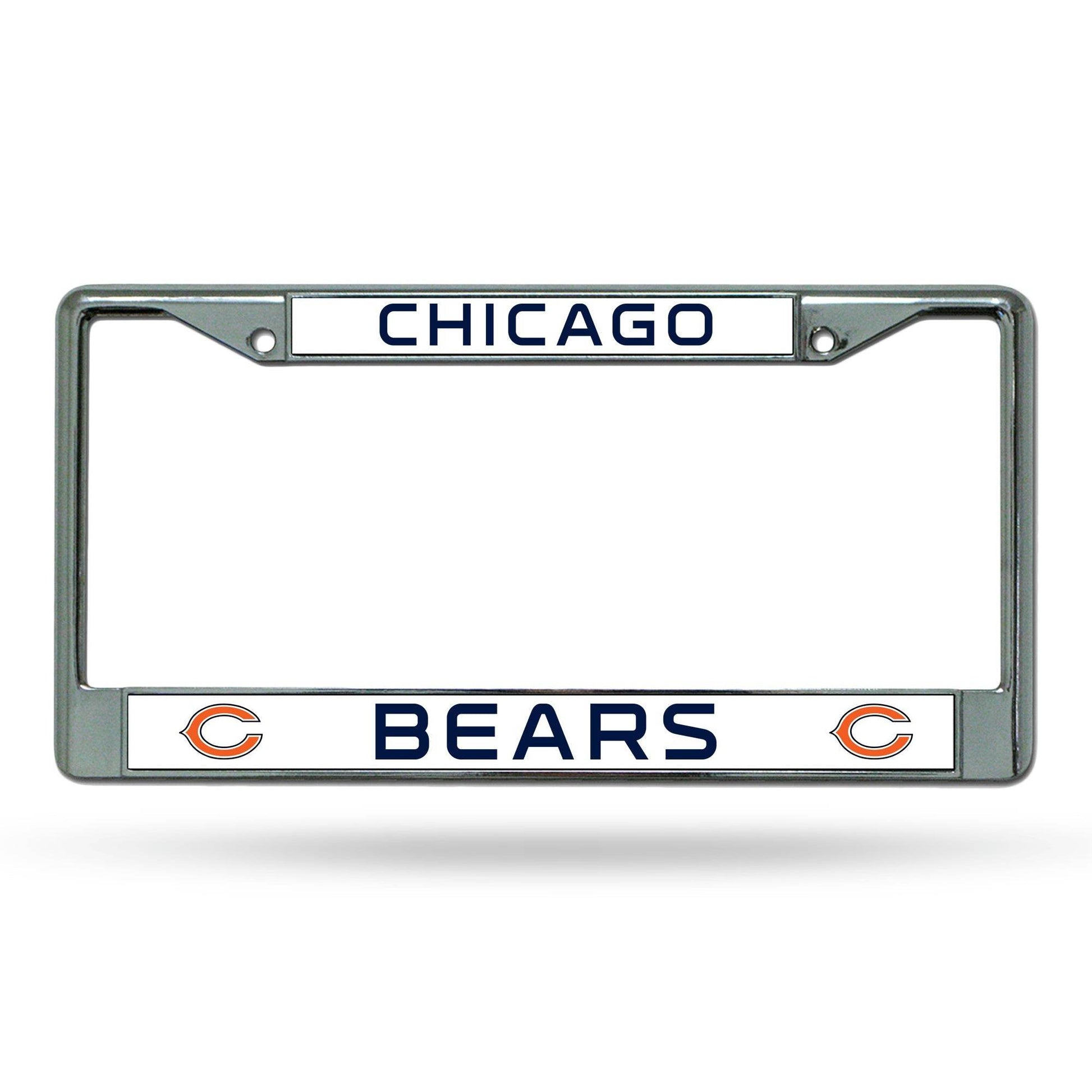 Chicago Bears License Plate Frame Chrome - ToylandEU