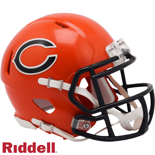 Chicago Bears Mini Speed Helmet Riddell Replica On Field - ToylandEU
