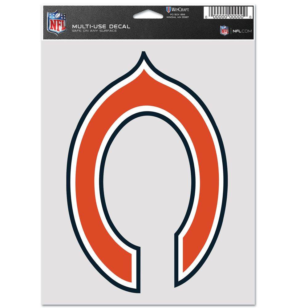 Chicago Bears Multi Use Fan Decals Pack Wincraft Fanatics - ToylandEU