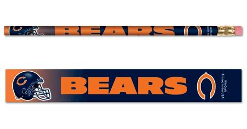Chicago Bears Pencil 6 Pack - ToylandEU