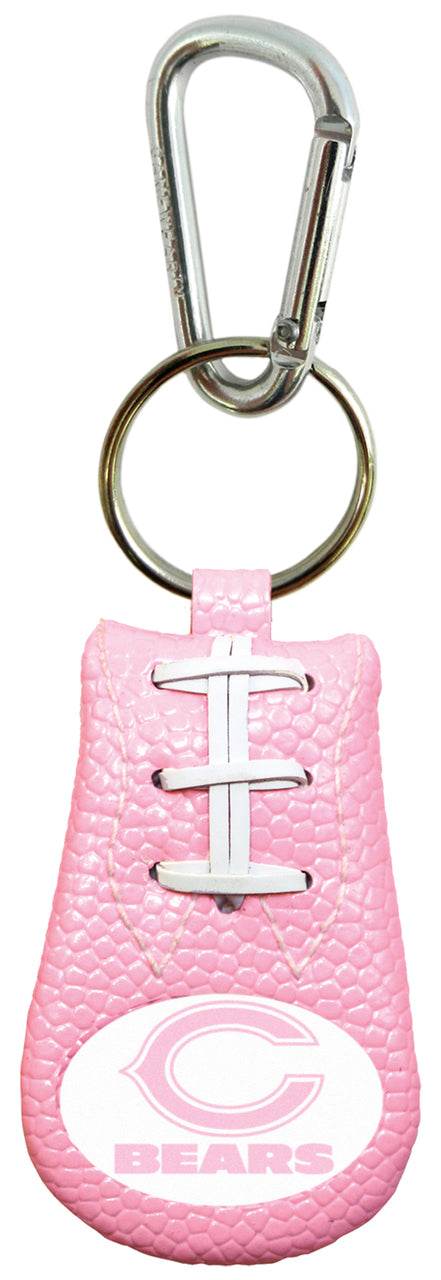 Chicago Bears Pink Football Keychain GameWear Licensed - ToylandEU