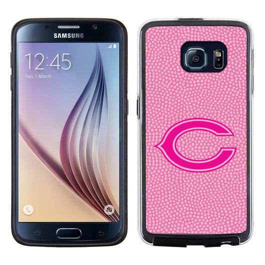 Chicago Bears Pink Pebble Grain Phone Case For Galaxy S6 - ToylandEU