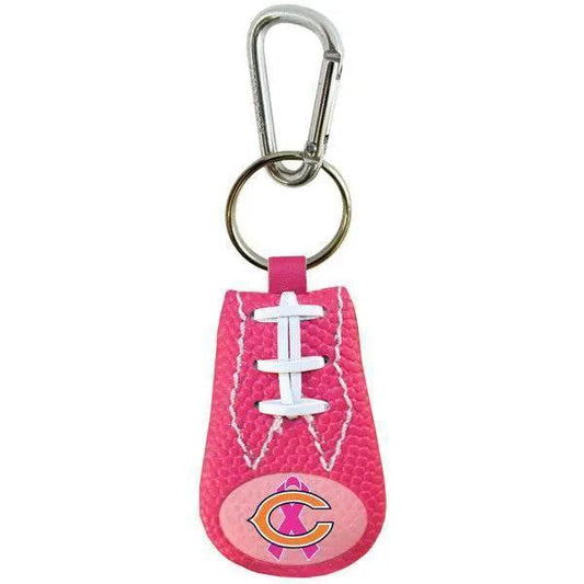  Chicago Bears Pink Ribbon Breast Cancer Keychain Football Co -  ToylandEU™