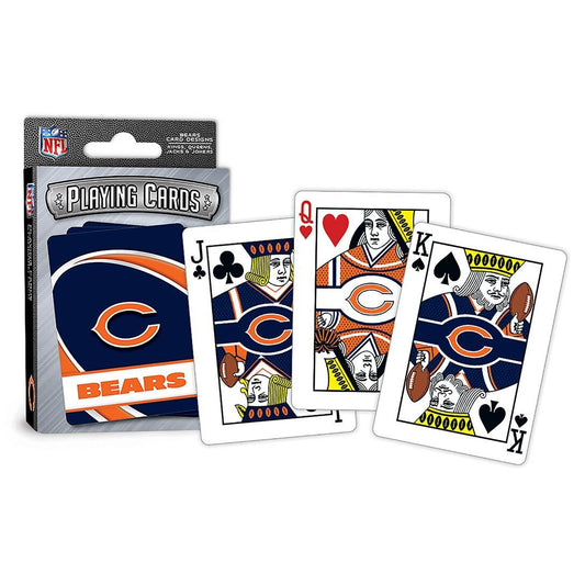 Chicago Bears Playing Cards With Team Logos 52 Card Deck - ToylandEU