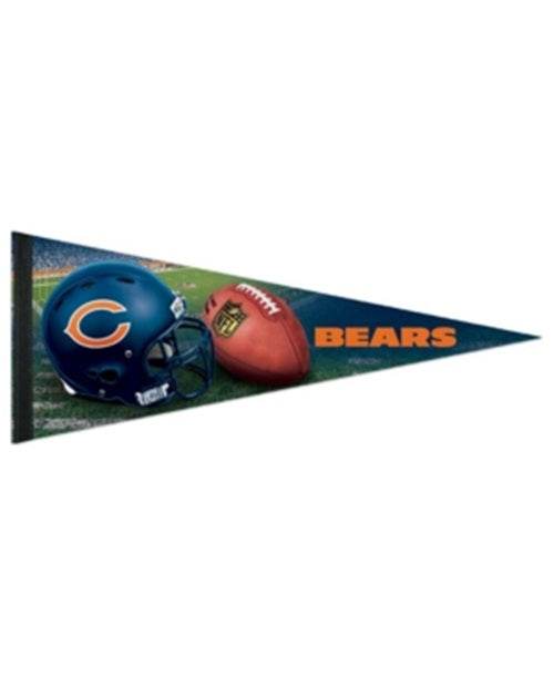 Chicago Bears Premium Style Helmet Pennant 12x30 Official - ToylandEU