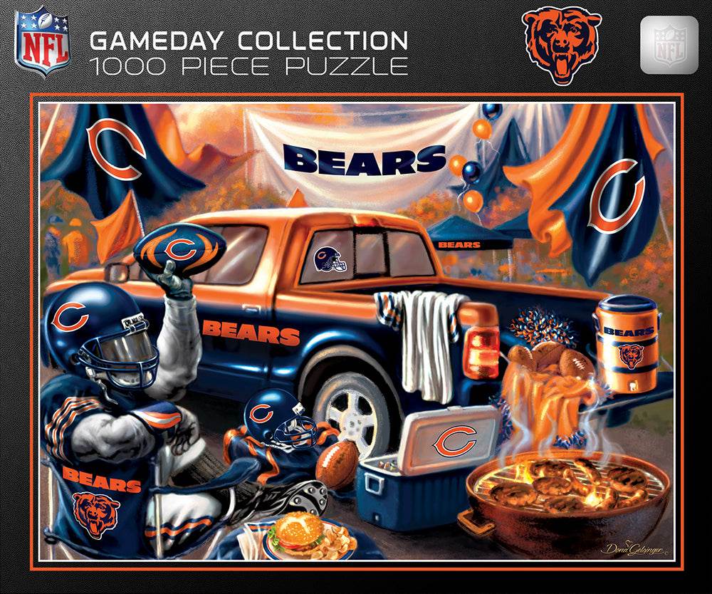 Chicago Bears Puzzle 1000 Piece Gameday MasterPieces - ToylandEU