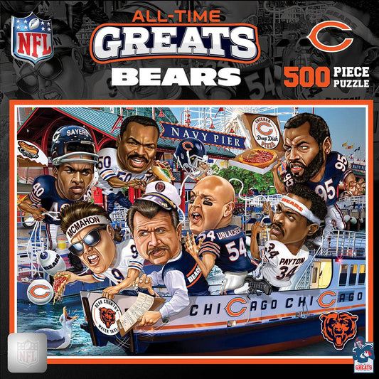 Chicago Bears Puzzle 500 Piece All Time Greats NFL - ToylandEU