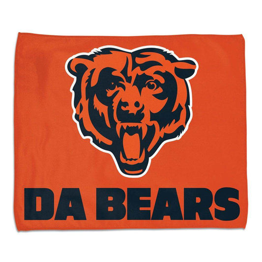 Chicago Bears Rally Towel 15x18 Inches Full Color Official - ToylandEU
