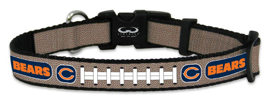 Chicago Bears Reflective Football Pet Collar Toy Size - ToylandEU
