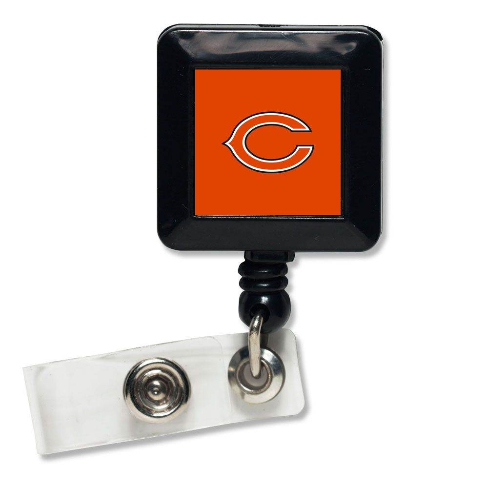 Chicago Bears Retractable Badge Holder Square Team Logo - ToylandEU