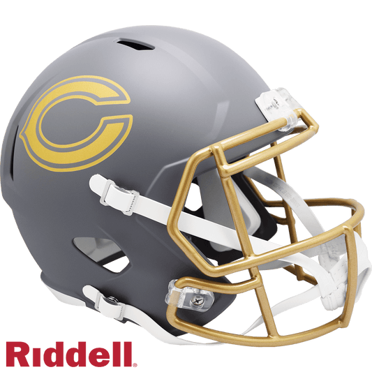 Chicago Bears Riddell Replica Helmet Slate Alternate - ToylandEU