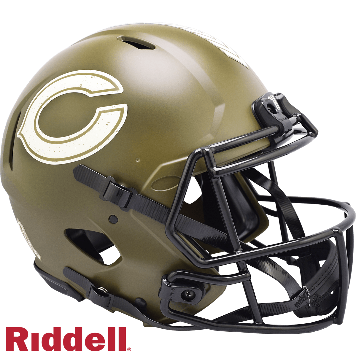 Chicago Bears Riddell Salute To Service Helmet 2022 - ToylandEU