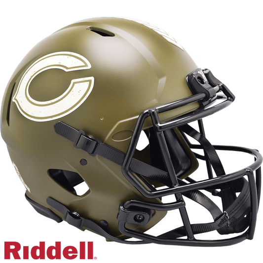 Chicago Bears Riddell Salute To Service Helmet 2022 - ToylandEU