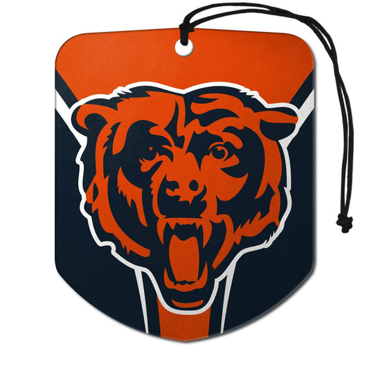 Chicago Bears Shield Design Air Freshener Two Pack Set - ToylandEU