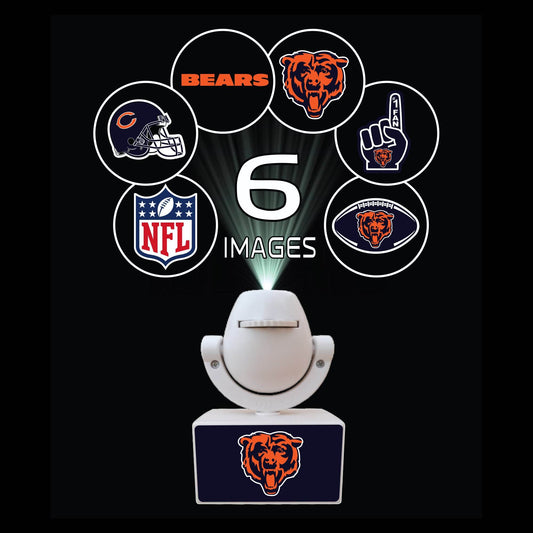 Chicago Bears Spotlight Projector Mini LED Night Light - ToylandEU