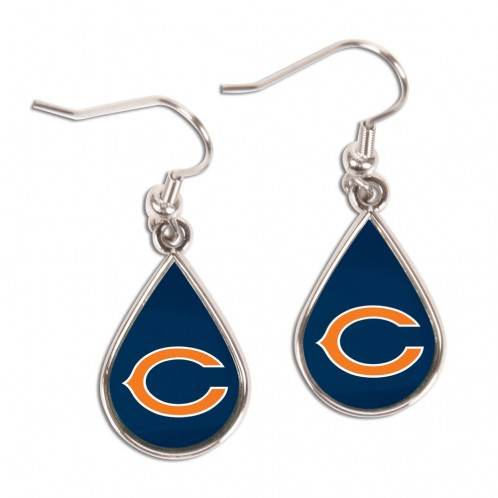 Chicago Bears Tear Drop Earrings Officially Licensed - ToylandEU