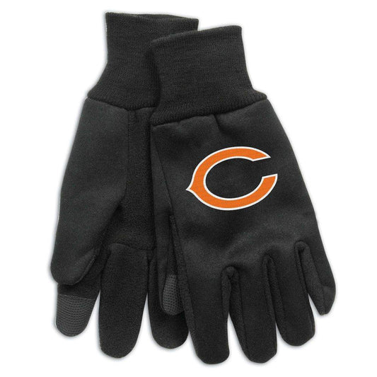 Chicago Bears Tech Gloves Adult Size Touchscreen Ready - ToylandEU
