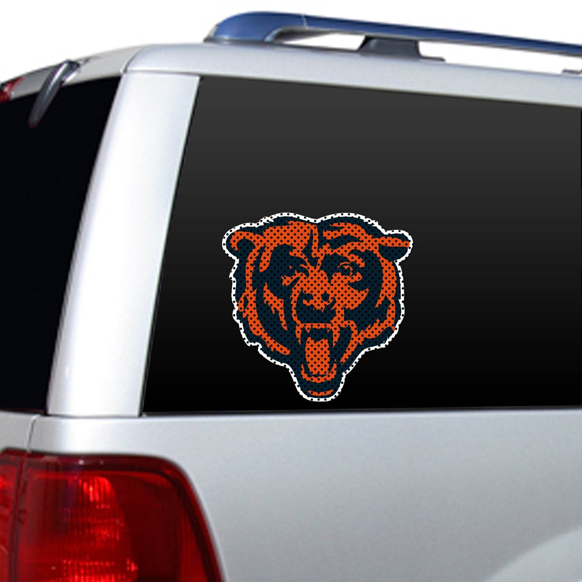Chicago Bears Window Film 12 Inch Die Cut Shield Decor - ToylandEU