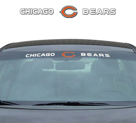  Chicago Bears Windshield Decal 35x4 Durable Vinyl Sticker -  ToylandEU™