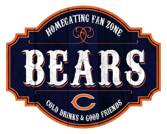  Chicago Bears Wood Sign 12 Inch Homegating Tavern Decor -  ToylandEU™