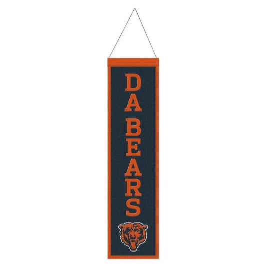  Chicago Bears Wool Banner 8x32 Heritage Slogan Design -  ToylandEU™