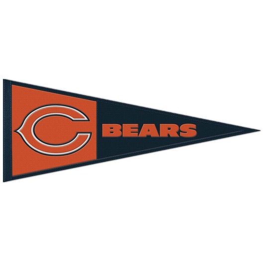 Chicago Bears Wool Pennant 13x32 Inches By Wincraft - ToylandEU
