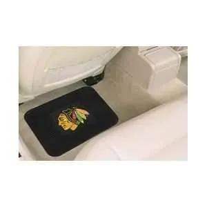 Chicago Blackhawks Car Mat Heavy Duty Vinyl Rear Seat - ToylandEU
