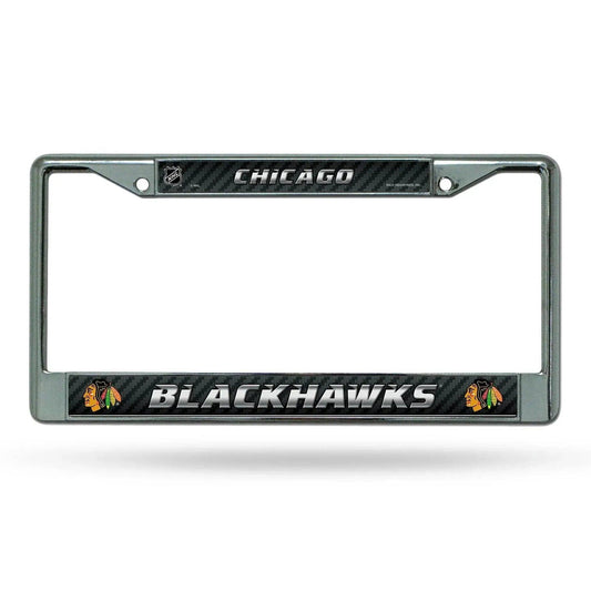  Chicago Blackhawks Chrome License Plate Frame Printed -  ToylandEU™
