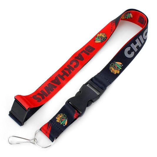 Chicago Blackhawks Crossfade Lanyard Breakaway Clip - ToylandEU