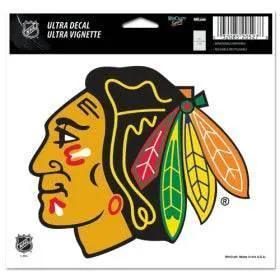  Chicago Blackhawks Decal 5x6 Ultra Color -  ToylandEU™