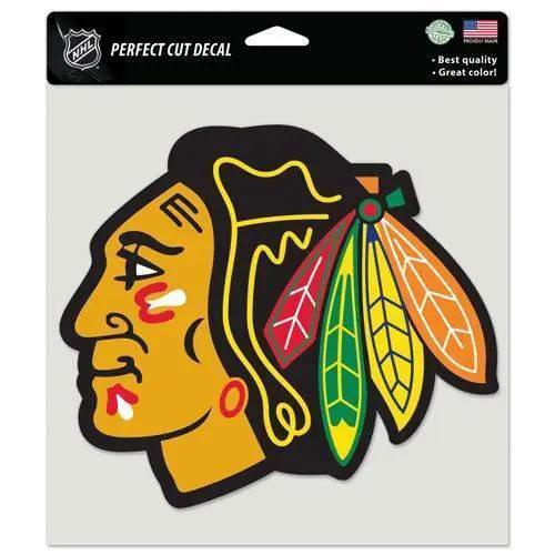  Chicago Blackhawks Decal 8x8 Die Cut Color -  ToylandEU™
