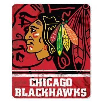  Chicago Blackhawks Fleece Blanket 50x60 Fade Away Design -  ToylandEU™