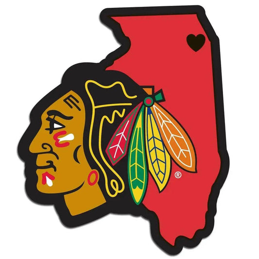  Chicago Blackhawks Home State Pride Decal Silhouette Vinyl -  ToylandEU™