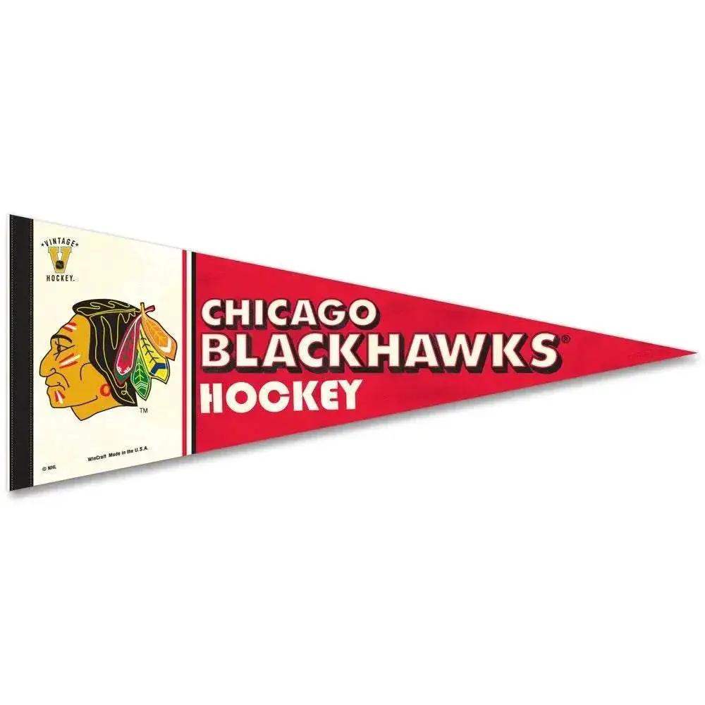 Chicago Blackhawks Pennant 12x30 Premium Vintage Design -  ToylandEU™