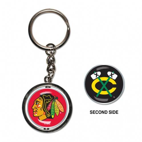 Chicago Blackhawks Spinner Key Ring Style Special Order - ToylandEU