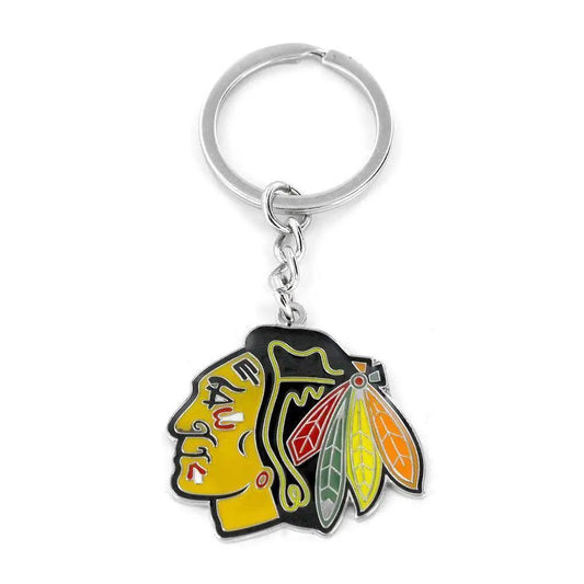  Chicago Blackhawks Team Logo Keychain With Detachable Ring -  ToylandEU™