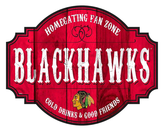  Chicago Blackhawks Wood Tavern Sign 12 Inch Homegating -  ToylandEU™