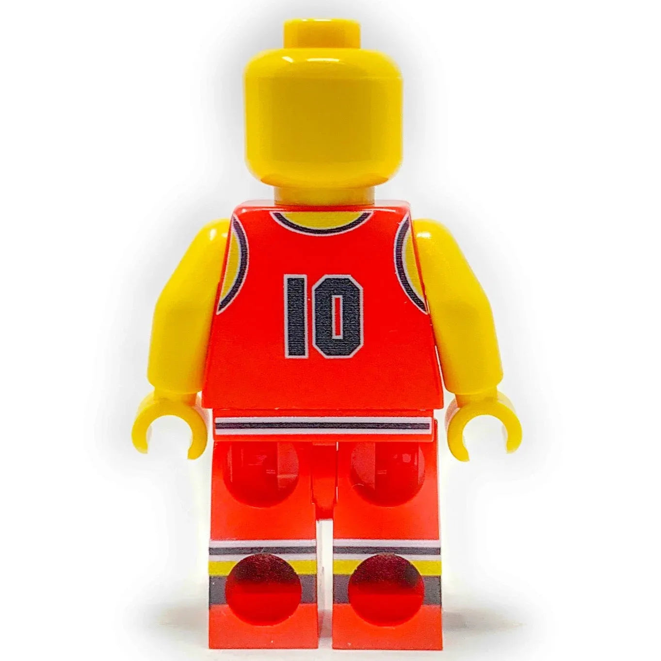 Chicago Blurs Basketball Figure Custom Printed On Authentic LEGO Figure Parts - ToylandEU
