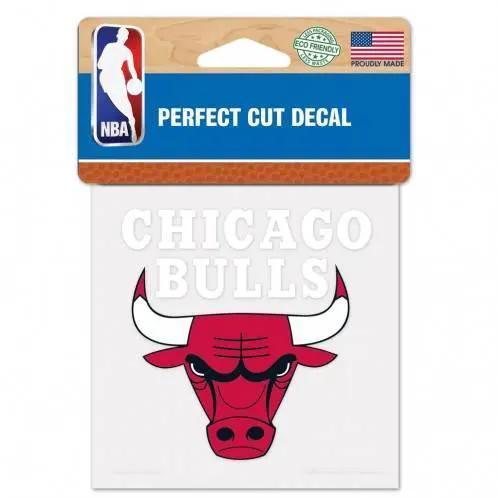  Chicago Bulls 4x4 Decal Perfect Cut Color Outdoor Vinyl -  ToylandEU™