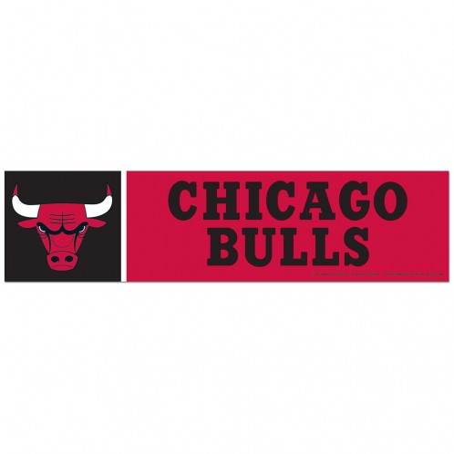 Chicago Bulls Bumper Sticker WinCraft Special Order Licensed - ToylandEU