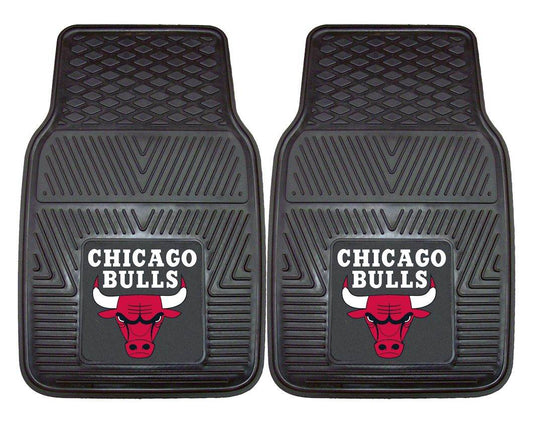 Chicago Bulls Car Mats Heavy Duty Vinyl Two Piece Set - ToylandEU