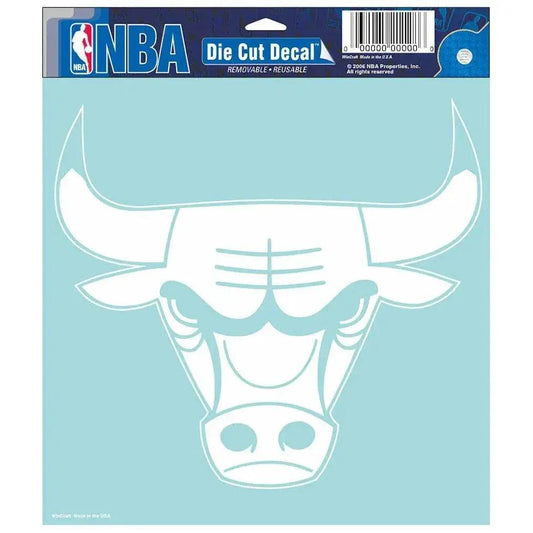  Chicago Bulls Decal 8x8 Die Cut White -  ToylandEU™