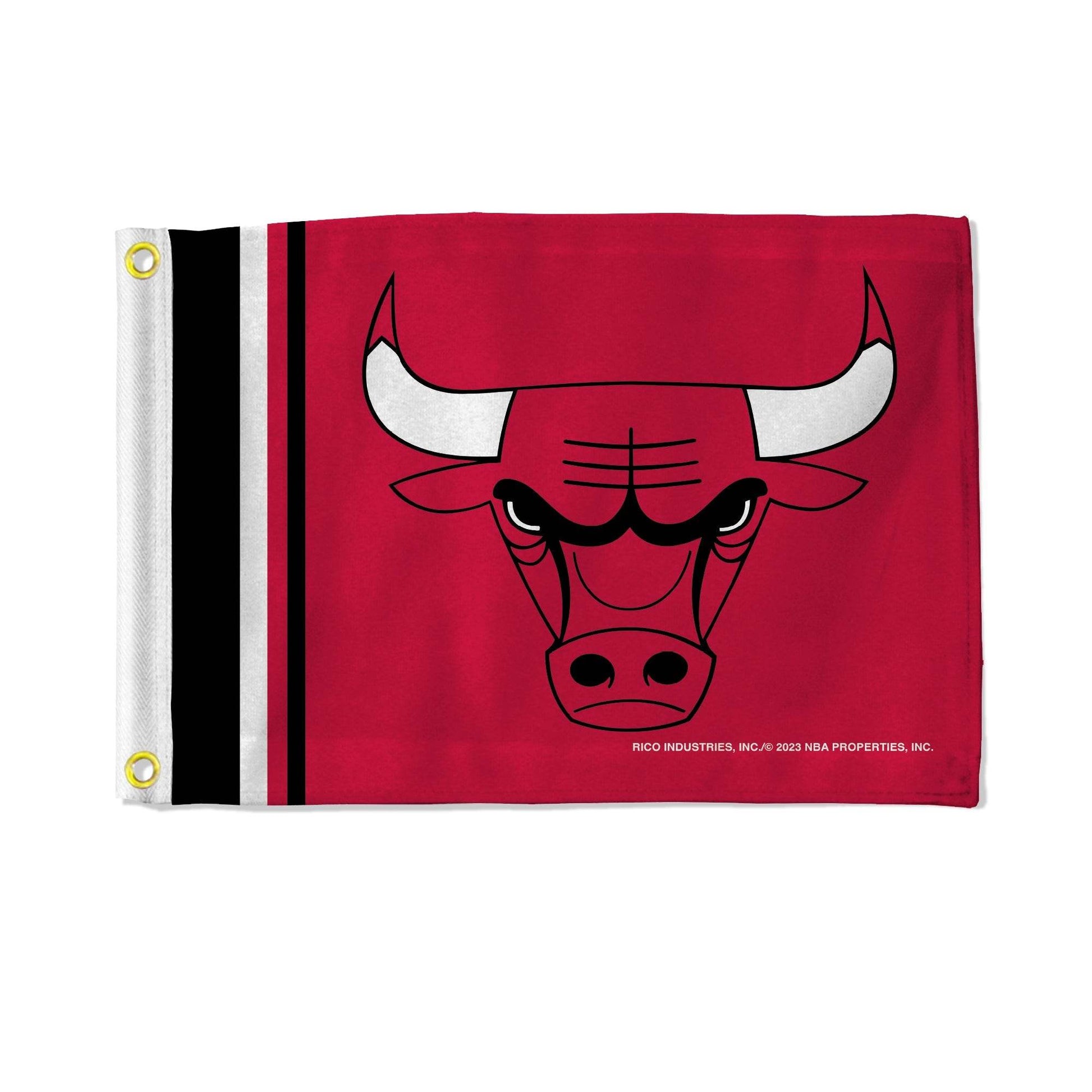 Chicago Bulls Flag 12x17 Striped Utility Banner Gift - ToylandEU