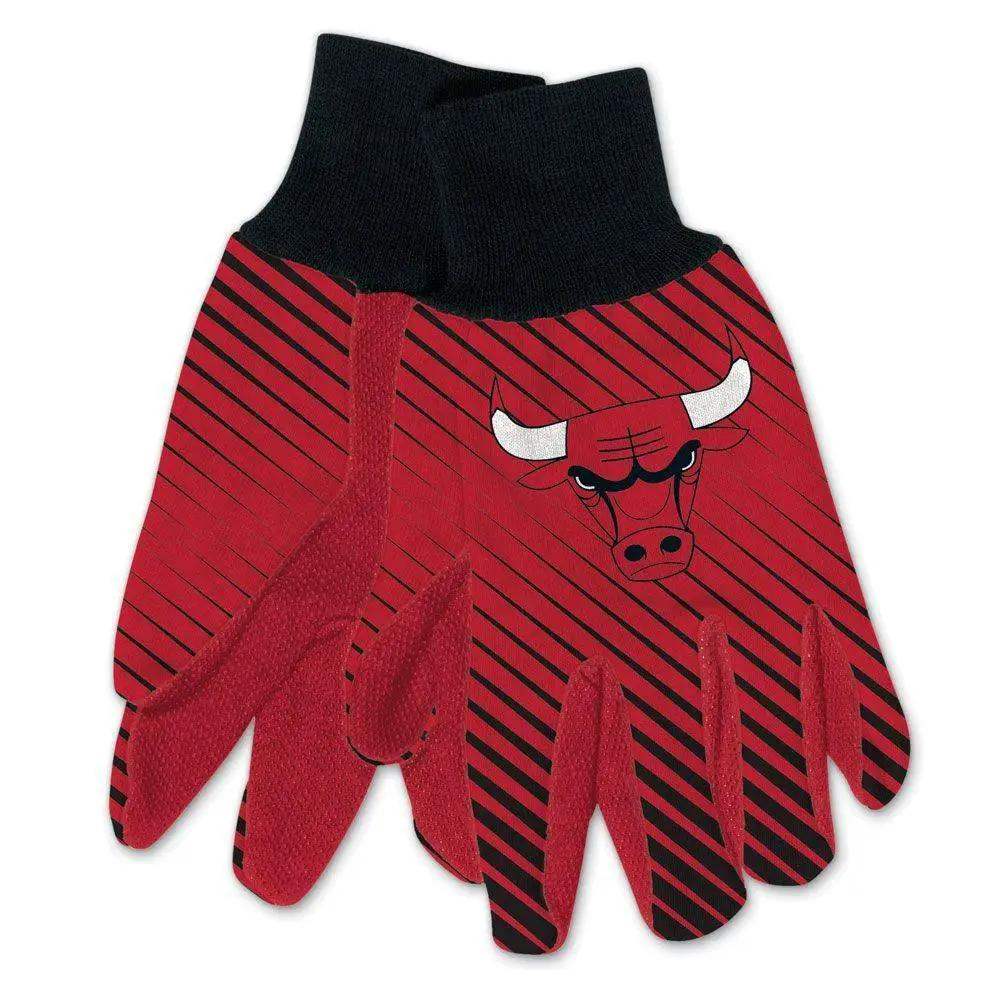 Chicago Bulls Gloves Two Tone Style Adult Size - ToylandEU