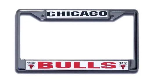  Chicago Bulls License Plate Frame Chrome -  ToylandEU™