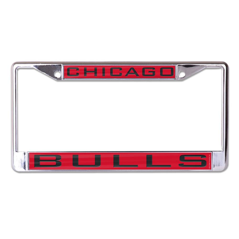Chicago Bulls License Plate Frame Inlaid Special Order - ToylandEU