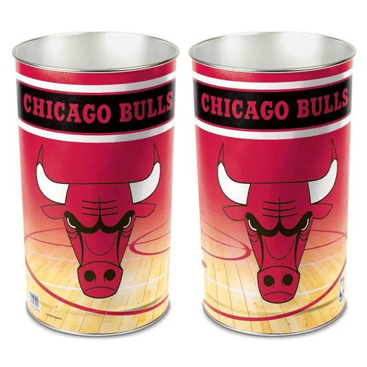  Chicago Bulls Metal Wastebasket 15 Inch Tall Office Decor -  ToylandEU™